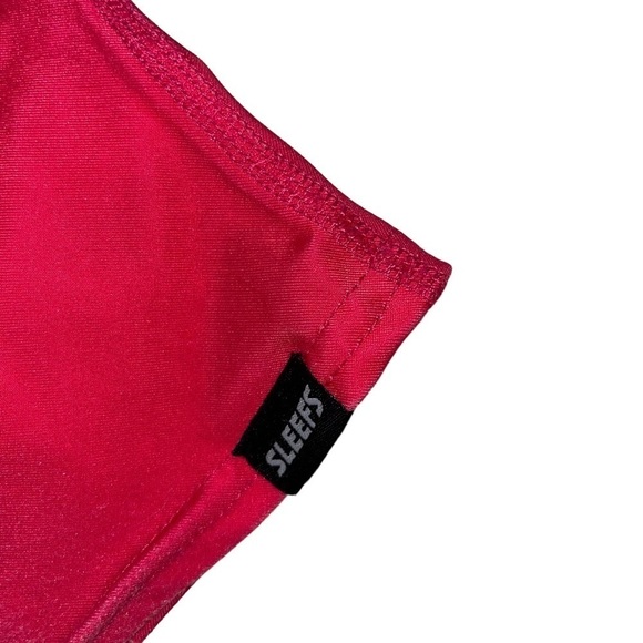 Sleefs pink grin spats / cleat covers - Picture 3 of 3